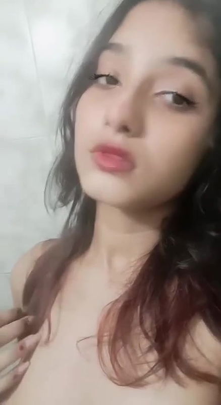 Cute college girl showing her nude sexy body 22