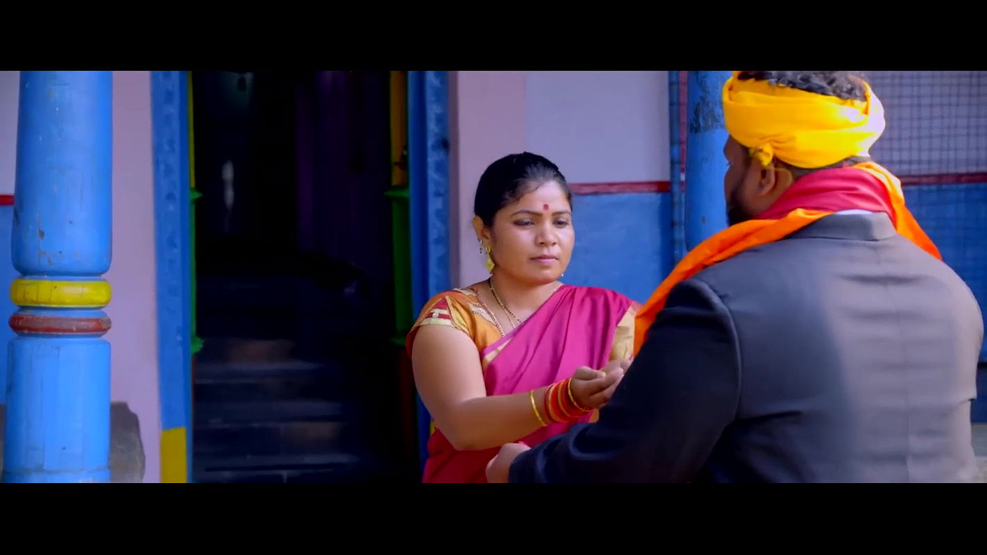 Unk Aunty Dusky Navel Seduction Scene Thota Bavi 2021 1