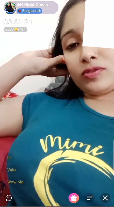 Night queen chamet with full face 22