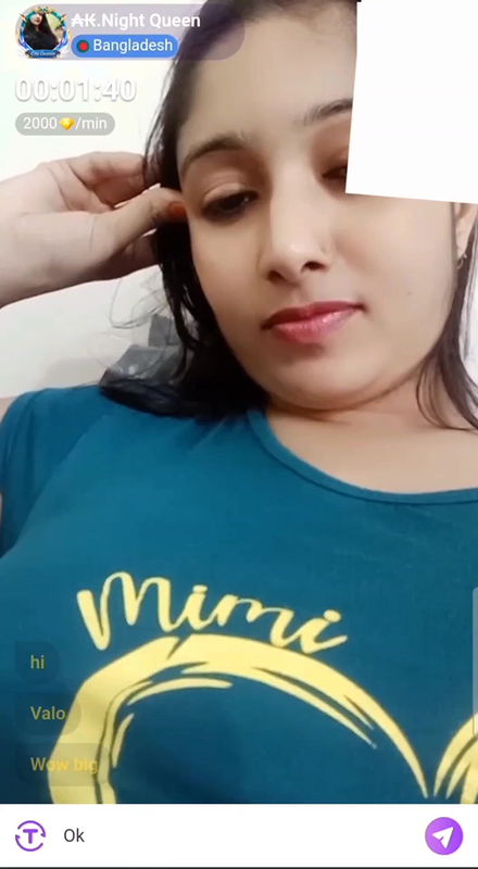 Night queen chamet with full face 22