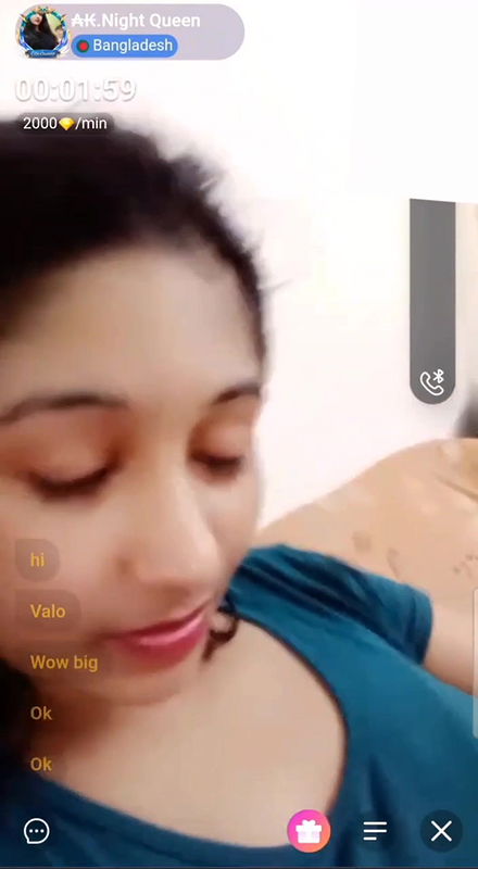 Night queen chamet with full face 22