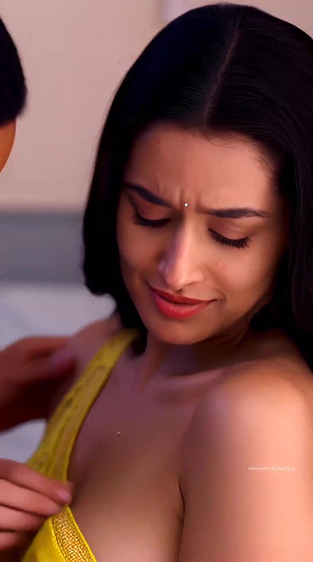 SHRADHA NEPO DIVA SLUTTY STRIP BOOBS SUCKED AI EDIT VIDEO2