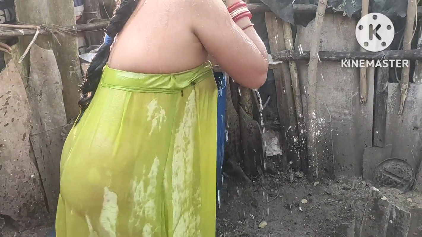 Antha yadav hot outside bath full topless