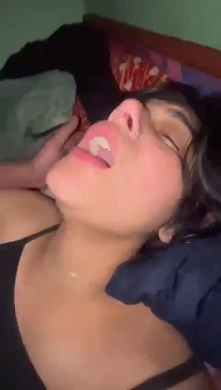 Cute desi indian giving blowjob