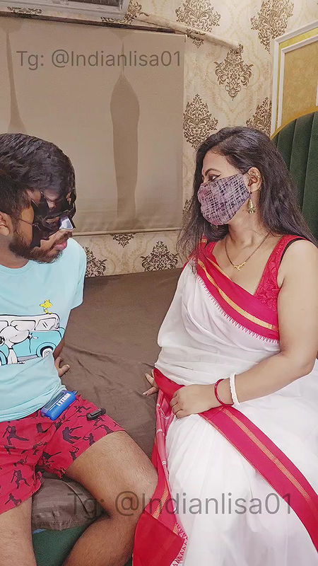 Indian Lisa Myra fucking with her son’s teacher for passing in exam clear Hindi audio