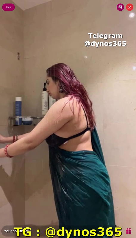 ADITI MISTRY – SHOWER LIVE – PART 2