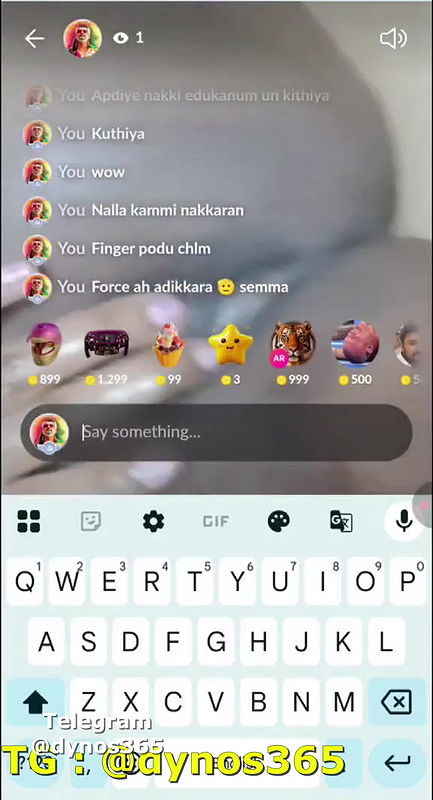 NEHA TAMIL Tango show