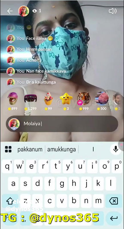 NEHA TAMIL Tango show