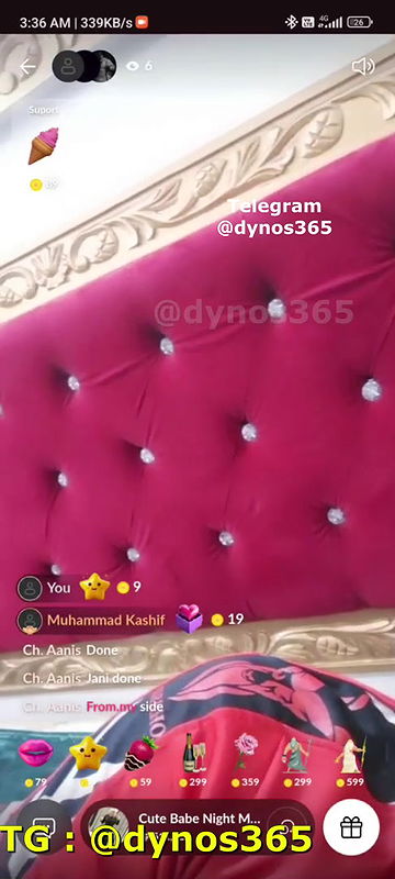 CUTE BABE 1 Tango show