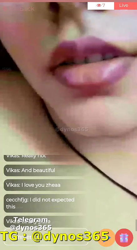 Zhea Bhattacharya aka Zheaa Stripping Pink Bikini Getting Full Nude App Live App video