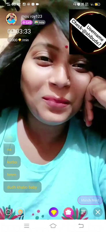 mou roy 123 chamet show