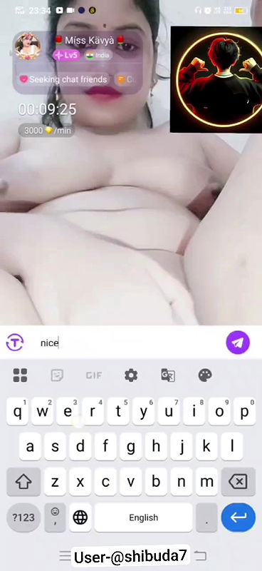 miss kavya chamet show