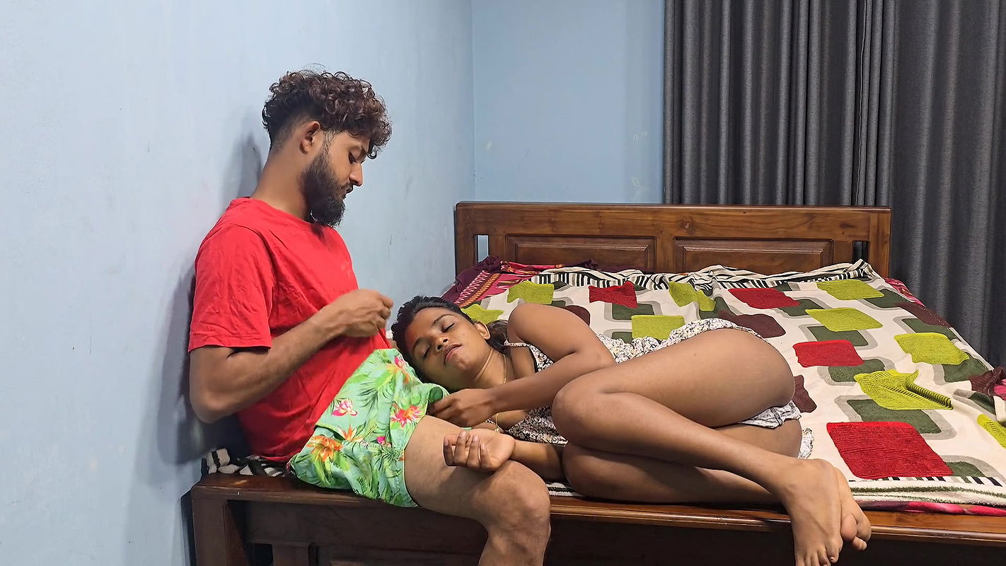 Beautiful Indian Stepsister Watching TV and Fucked Her