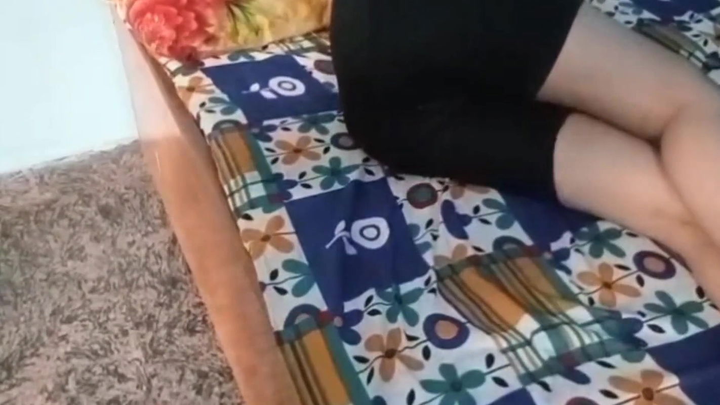 Indian College Girl Left Home Alone