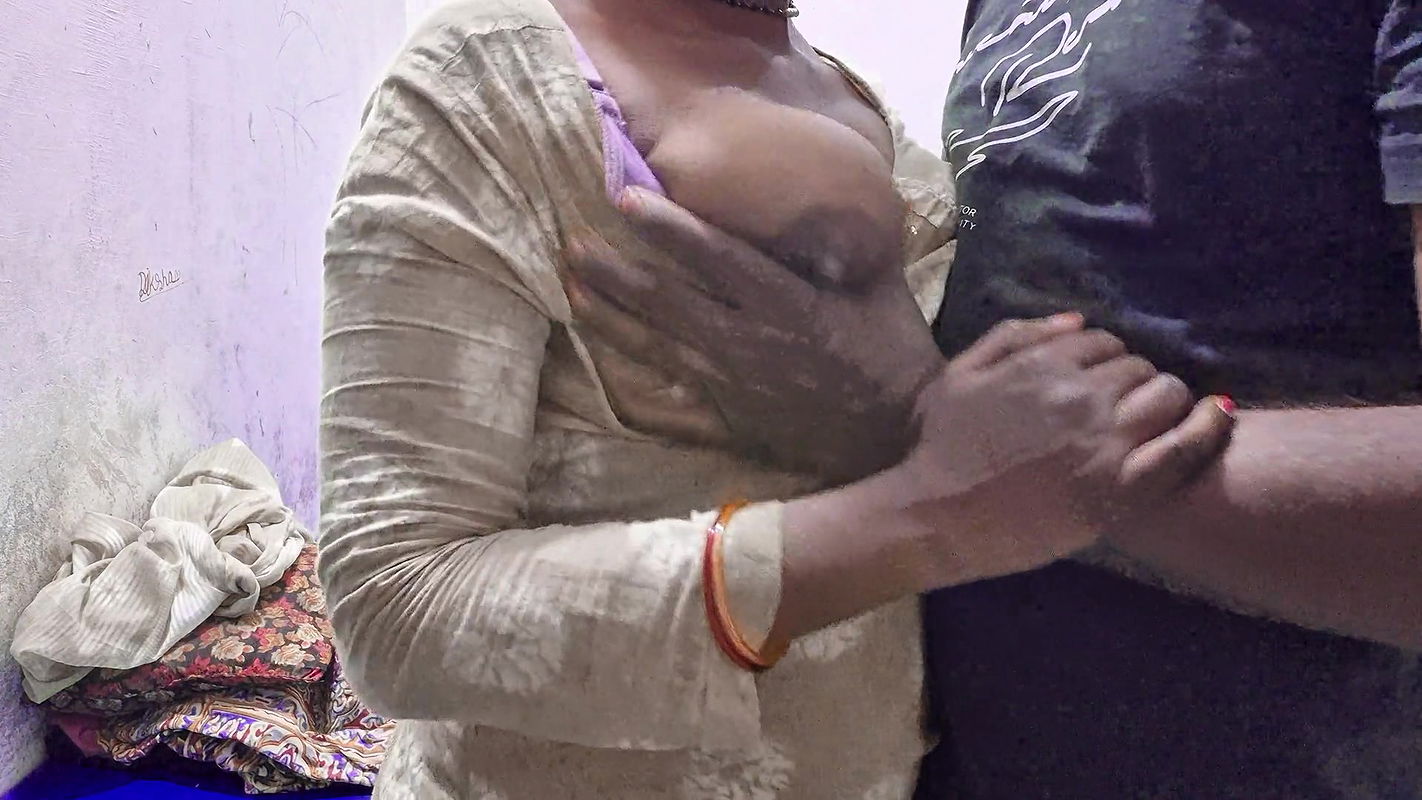 Indian Village Desi Housewife Sex with Boy