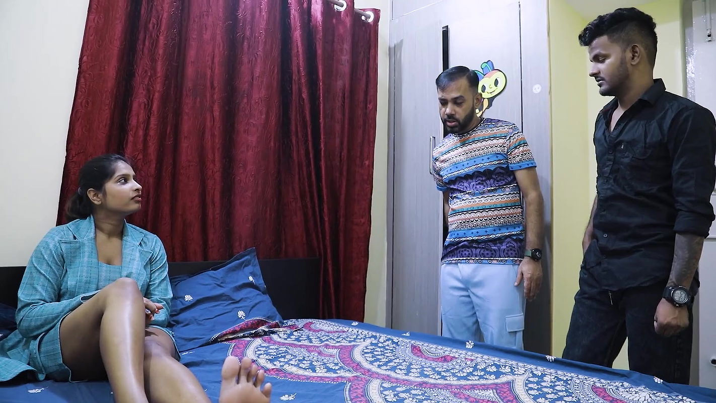 A Lady Boss Fucked Her Two Servant Hardly Because They Create a Mistake in Job and Lady Boss Punished