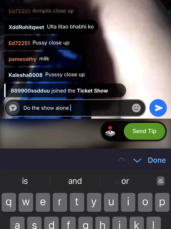 Preeti_telugu_hot-stripchat-ticket-show