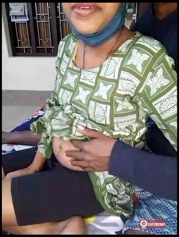 DESI MONALI BOOBS PRESS BY HUSBAND BROTHER