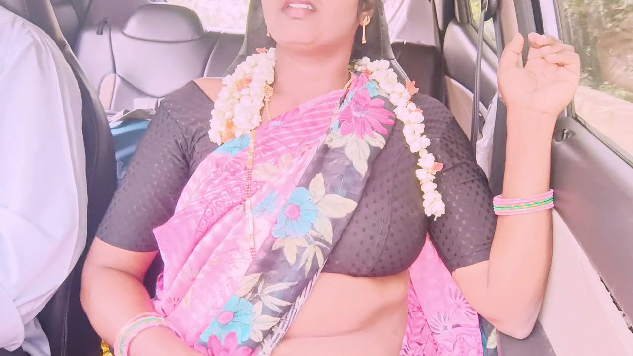 Desi Bhabi Betrays Her Husband by Going on Secret Long Drives with His Younger Stepbrother