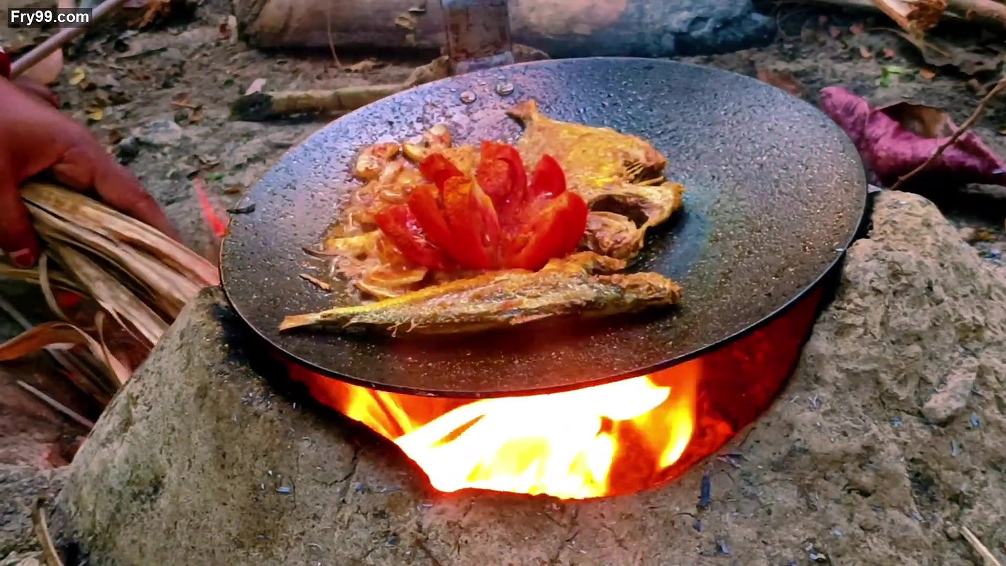 Sumona boob Today i will Cook Pomfret fish vlog