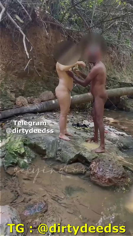 SEXY INDIAN WIFE NEHA – OUTDDOR WITH AFRICAN MAN