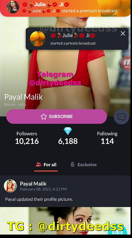 PAYEL MALIK Tango Show