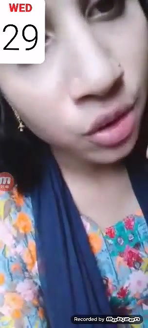 Beautiful girl showing and fingering