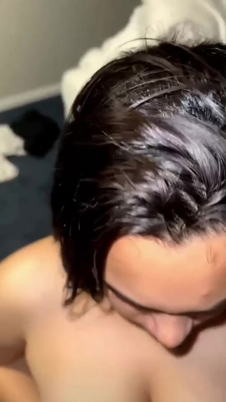 Beautiful Sexy Girlfriend Sucking Boyfriend Dick Like Lolipop Taking Cum On Boob5