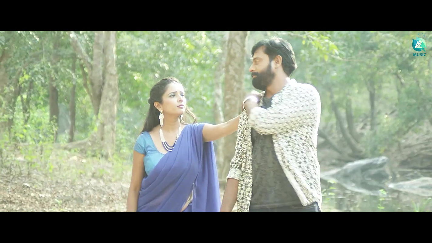 Raksha hot song – Saree removed, Navel kissed, Boobs felt2