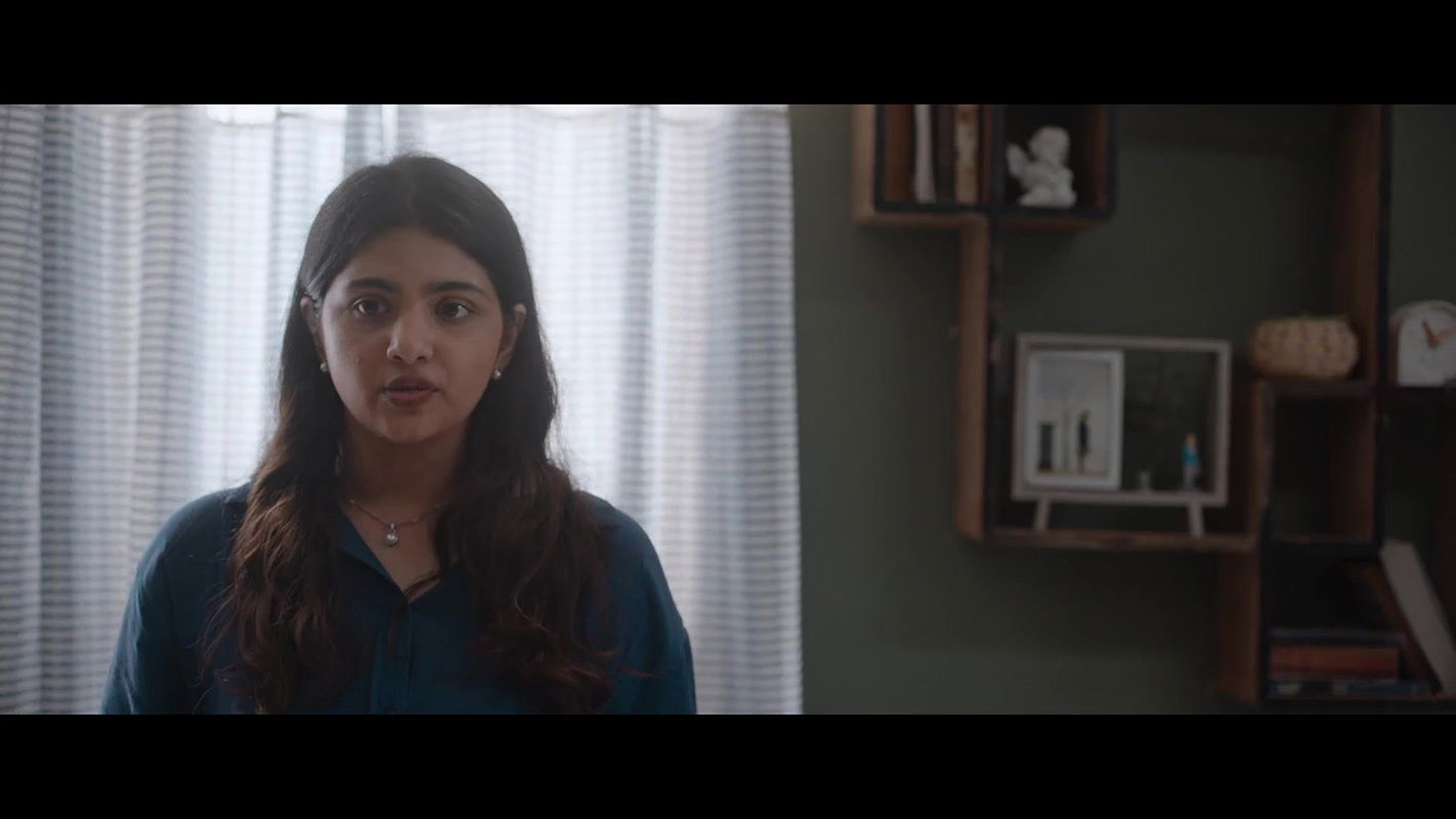 Wafa Khatheeja Hot Boobs Shaking Seduction Scene-Dominic and the Ladies Purse 20252