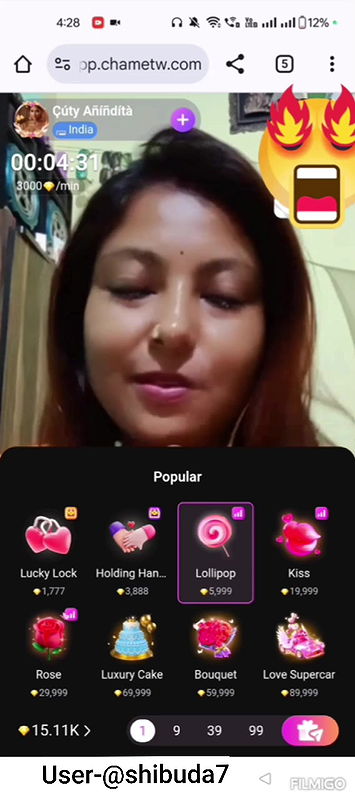 cuty anindita chamet