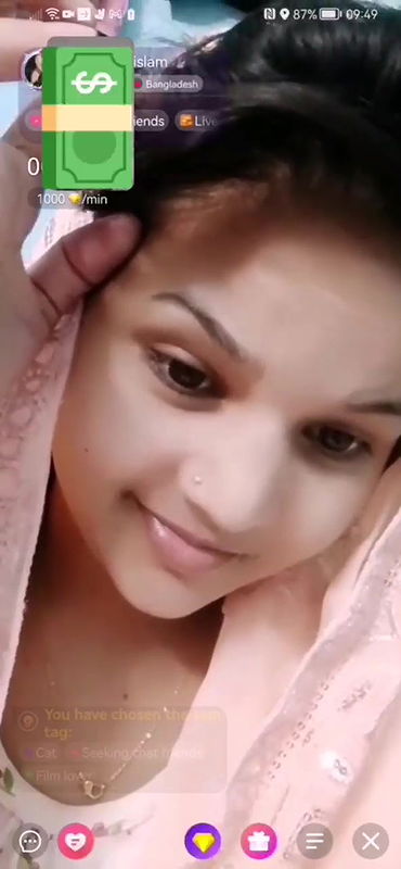 Cute bengali chamet girl 14