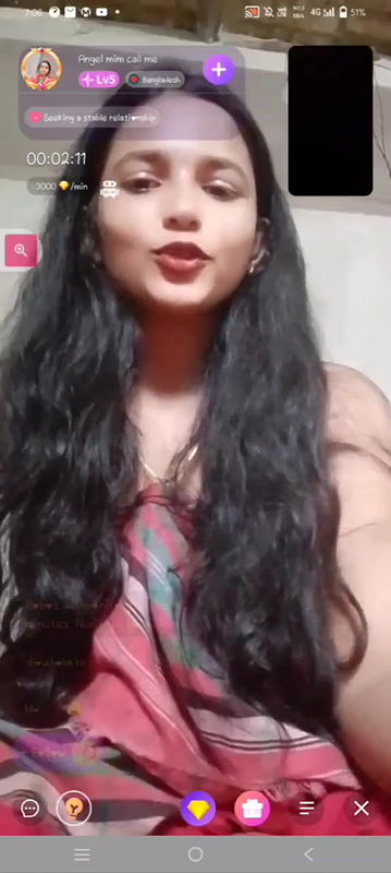 Cute bengali chamet girl 50