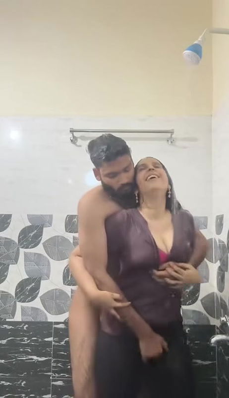 Part 3 Desi Girl Romance with Her Boyfriend in Bathroom Nude Por