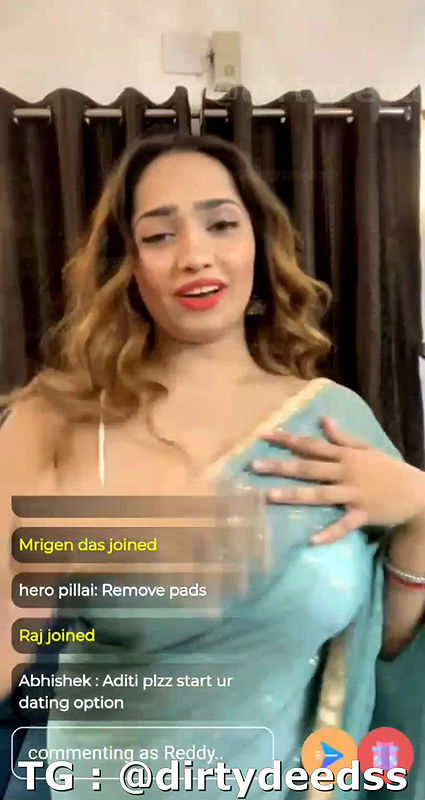 ADITI MISTRY – SAREE LIVE