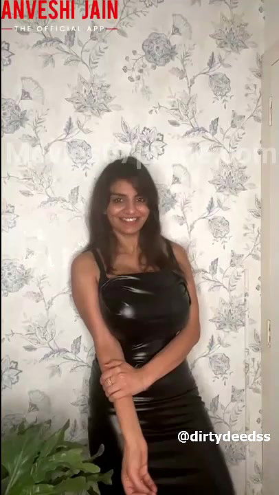 ANVESHI JAIN – BLACK LEATHER
