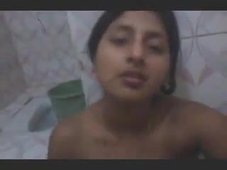 horny sona fingering in bathroom