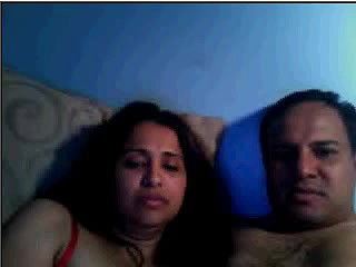 indian couple on webcam show