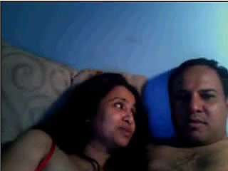indian couple on webcam show