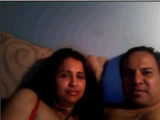 indian couple on webcam show