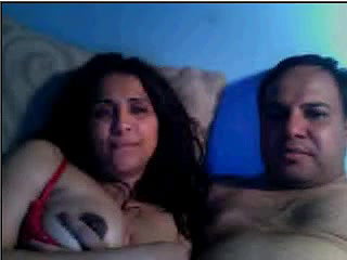 indian couple on webcam show