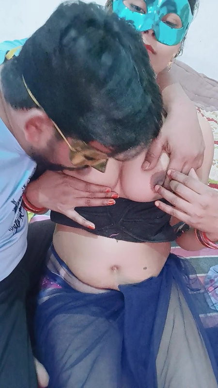 Devar Bhabhi Nevel Licking and Boobs Sucking Full Hard Show