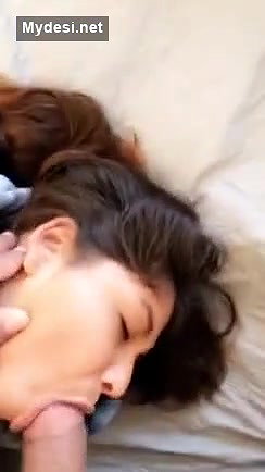 Beauty Booby Cousin sucking dik n cum on her Big Boobs