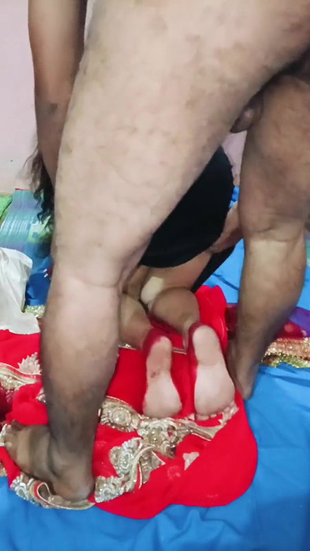 New Bride Red Saree Bhabhi Full Sex Videos Part 2