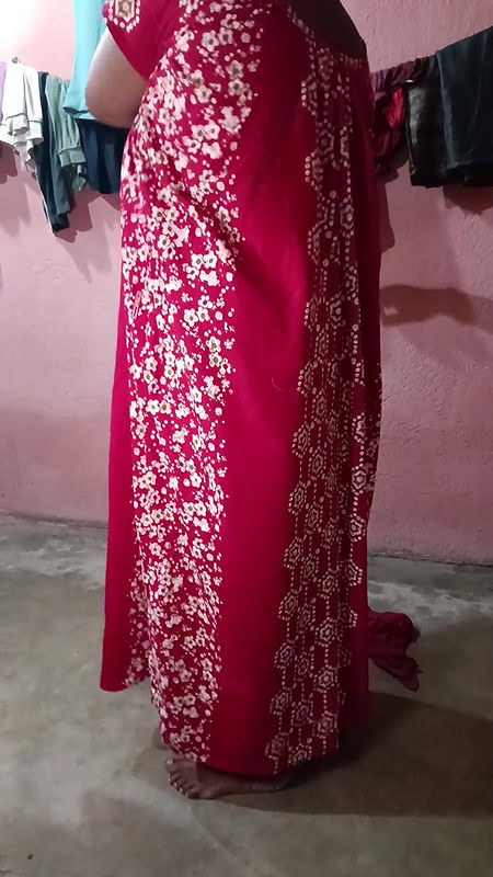 Saree Dropping After Bath Sfw 2