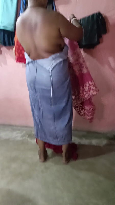 Saree Dropping After Bath Sfw 2