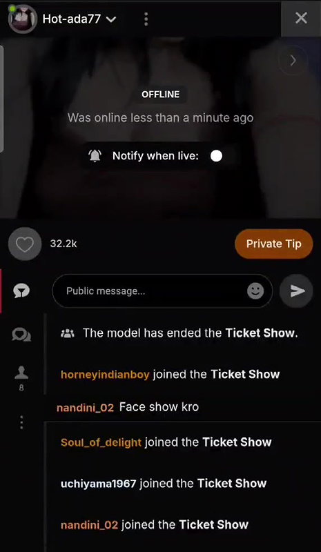 Hot-ada77-stripchat-ticket-show