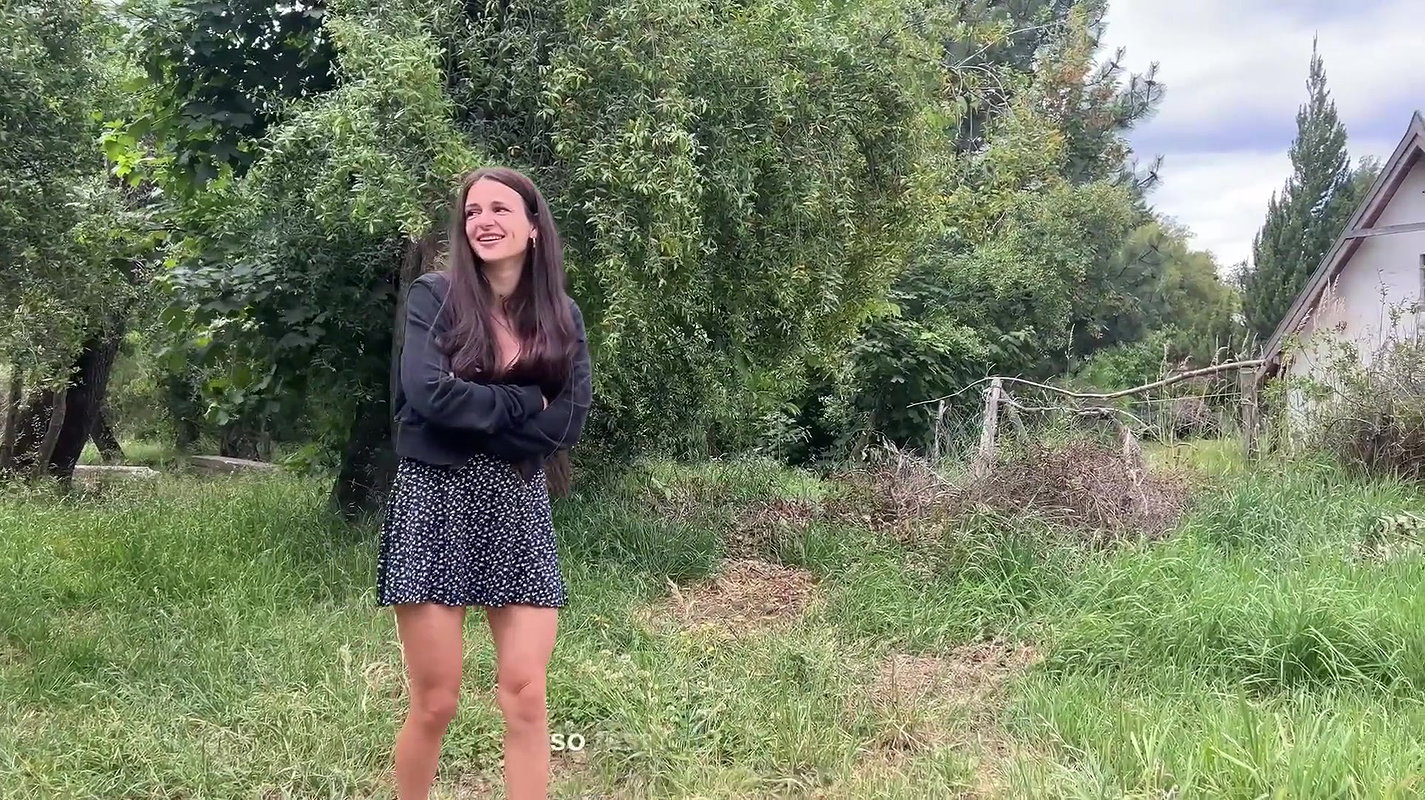 1Kate Rich A Modest Village Girl Shows Her Tits And Opens Her Ass To An Impudent Guy