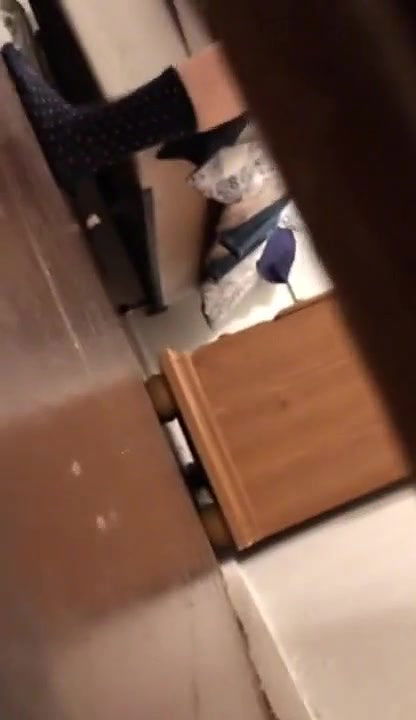 MILF big Naked Boobs and Tits captured while wearing Bra