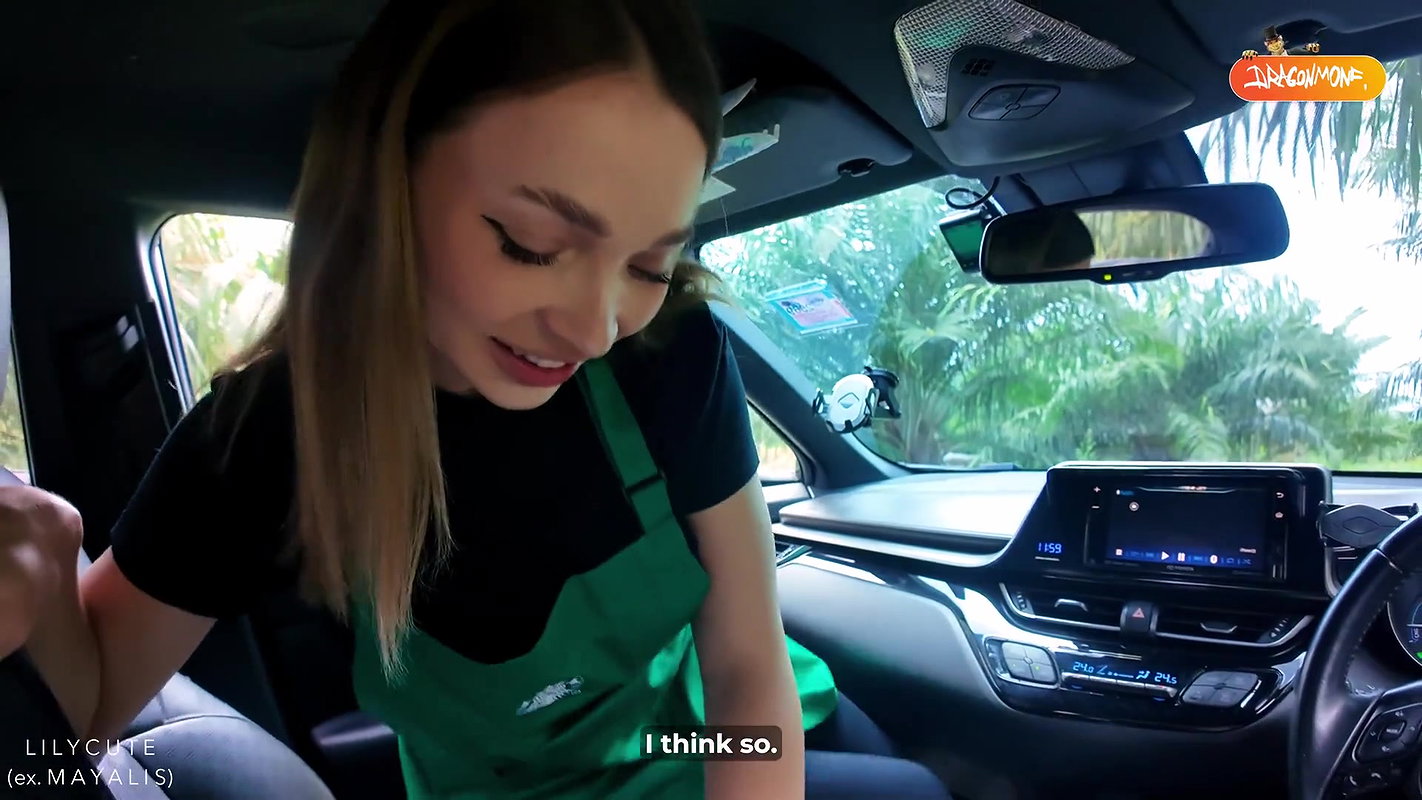 8Maya Lis Cute Starbucks Barista Lost a Bet And Fucked Her Way Out Of It